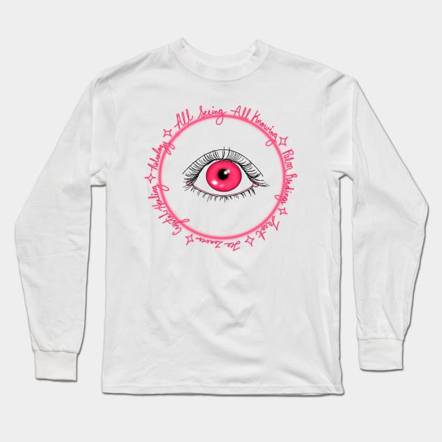 All Seeing Long Sleeve T-Shirt by JustAshlei Designs